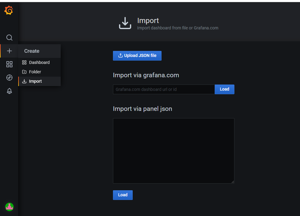 GrafanaImport